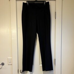 The Limited | Basic Black Pleated Dress Pants Black Collection Cassidy Fit 12R